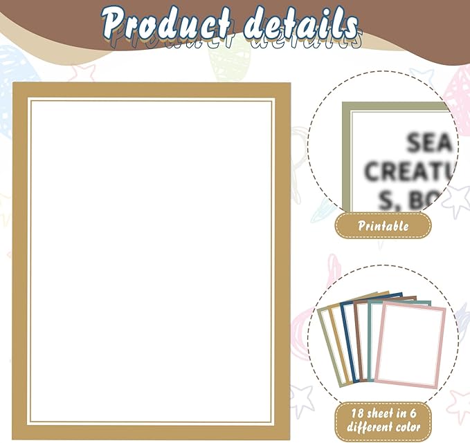 24 Sheets Science Board Supplies 18 Self Adhesive Presentation Science Subtitles & 6 Project Titles Board Sticker for School Office Supplies(Bright Color)