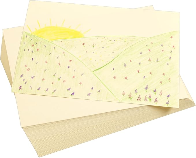 Tagboard - 9" x 12", Manila, Specialty Paper, School Art Supplies, Art Supplies, Craft Projects, Children, Gift, Classroom, Home, Arts and Crafts, Drawing, Coloring