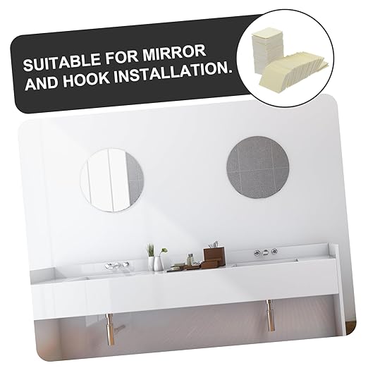 100pcs Double Sided Tape Craft Double Sided Adhesive Sticker for Foam Tape Mirror Adhesive Wall Sticky for Hanging