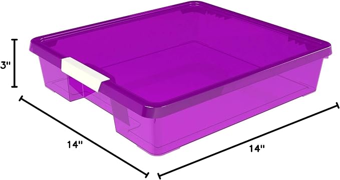Storex Stackable Craft Box