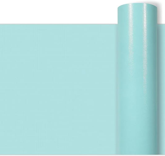 Calming Blue Bulletin Board Roll Reusable Waterproof Erasable Non-Woven Fabric Bulletin Board Roll Wrinkle Resistant Background Poster for Home Party Classroom Decor Wrapping DIY Crafts 15.7" x 40ft