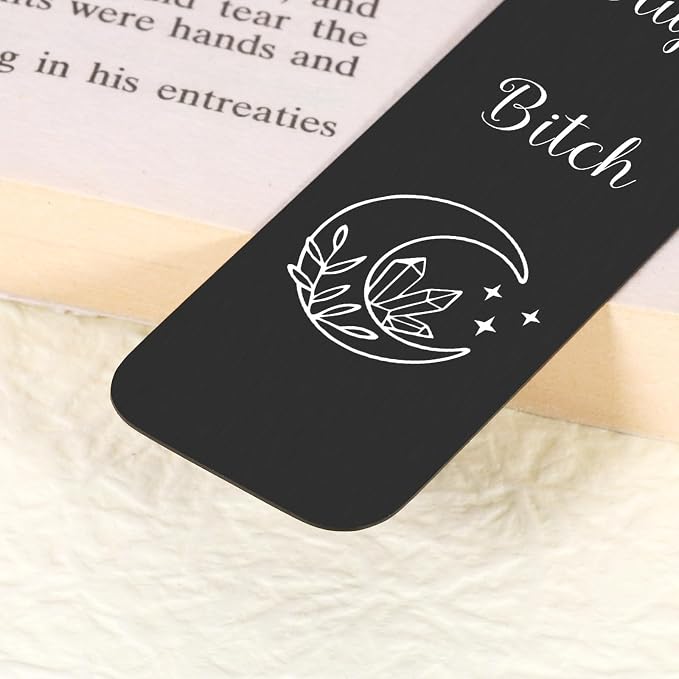 Book Merch for Women Men, A Court of Thorns and Roese Merch, Fantasy Romance Bookish Items, Dark Romance Merch, Book Lovers Gifts Bookish Gifts, You Stupid Bookmark for Readers Book Lovers Fans