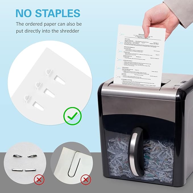 Stapleless Stapler, Staplers for Desk,Mini Stapler,Office Supplies,Paper Clinch Compact Staple Free Staple,with Labor Saving Structure Design for Office School, Up to 8 Sheets Binding, Ivory Pink