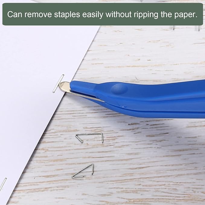 YOKIVE 2 Pcs Staple Remover, Office Magnetic Stapler Puller | Remove Staples Great for Office Home Desktop Accessories (Red)