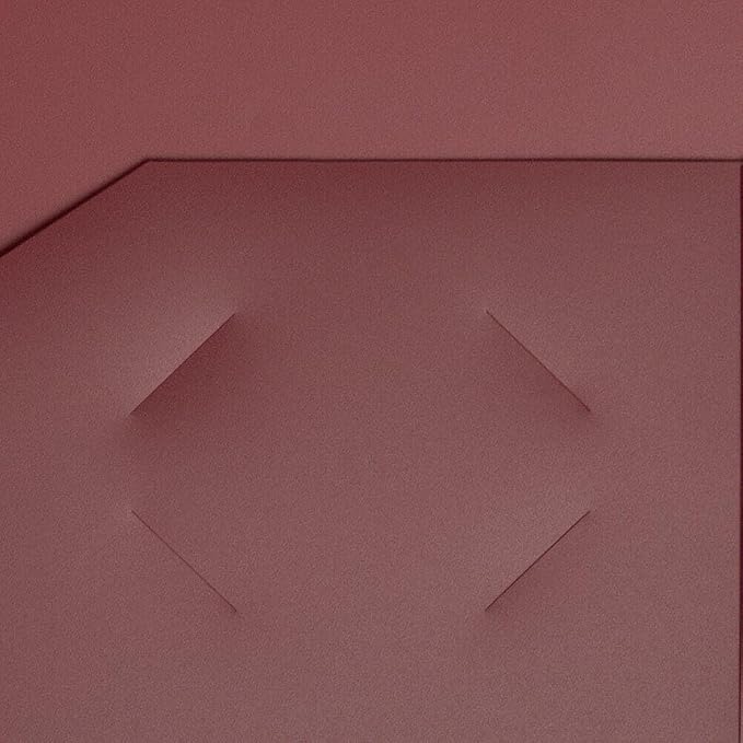 JAM PAPER Heavy Duty Plastic 2 Pocket Extra Tough School Folders - Burgundy - 12/Pack