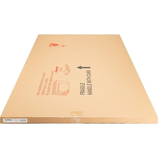 Lorell Dry-Erase Board, 24 by 18-Inch, Aluminum/White