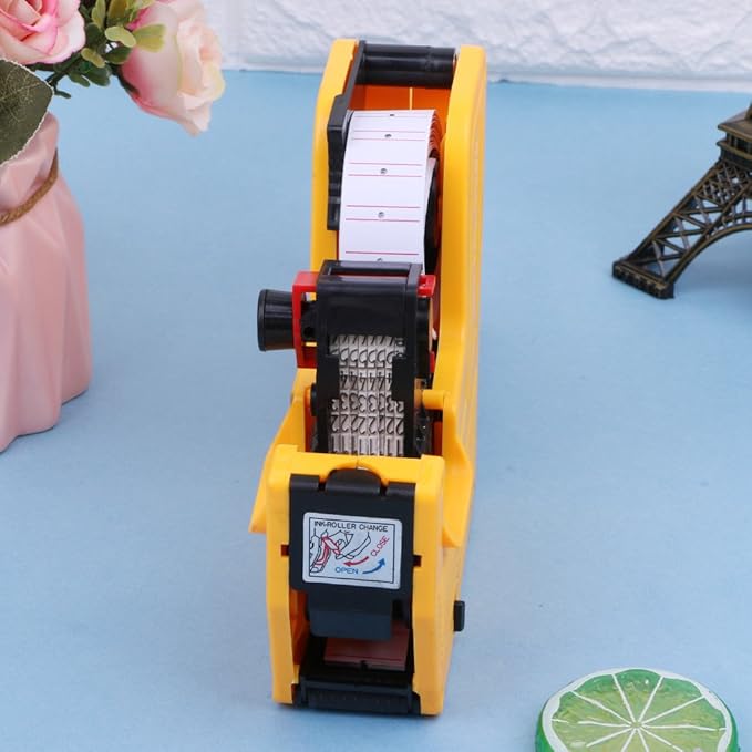 MX-5500 8 Digits Labeler Labeller Stickers Label Paper +2 Roll