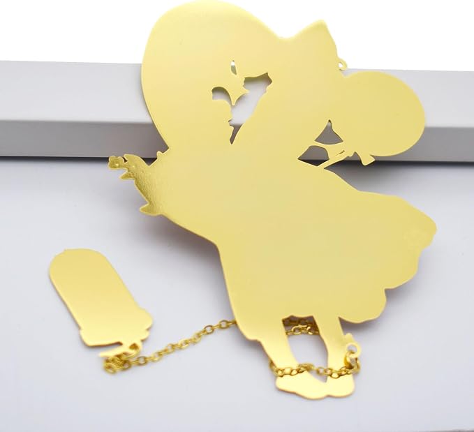 BLBMH Exquisite Metal Bookmarks Unique Christmas Birthday Gifts for Women Girlfriend Her Best Friend Sister Wife Anniversary Valentine’s Day Gifts - Girl in Wind