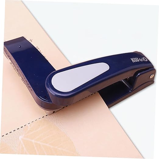 SEWACC Multi-Function Rotary Desk Stapler 360° Rotating Office Binding Stapler for Home and School Use Portable with One-Hole Puncher Black