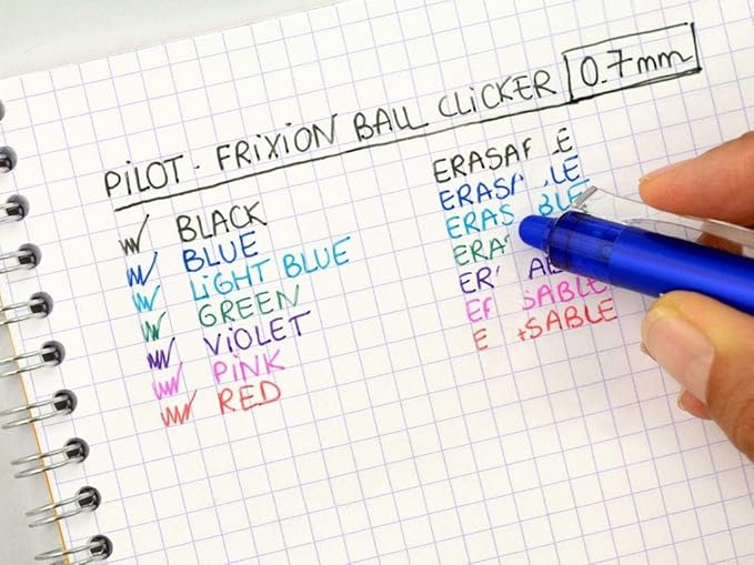 Pilot Frixion Erasable Rollerball Pen - Black Single