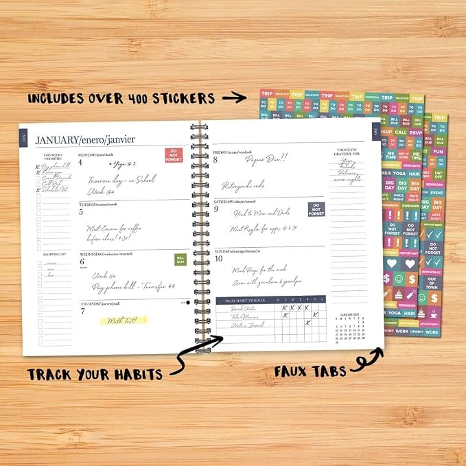 Willow Creek Press, Black Academic 2027 Weekly Planner