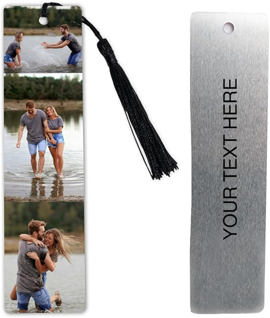 Custom Bookmark with Personalized Photo/Image/Text in Packs for All Other Occasions (Metal, Single)