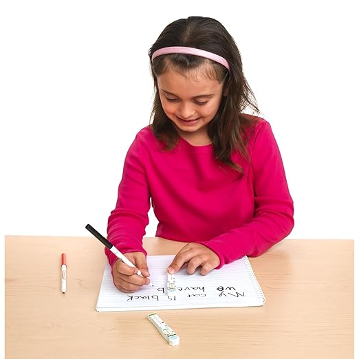 Really Good Stuff Spaceman Deluxe Student Set - 30 Spacemen with Reusable Storage Container, Writing Spacers for Kids, Learning Tool, Finger Spacing, Preschool & Kindergarten Classroom Must Haves