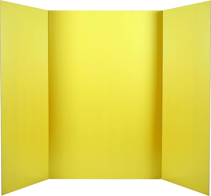 Pacon Corrugated Presentation Board, 48-Inchx36-Inch, Assorted 4 Colors (37654)