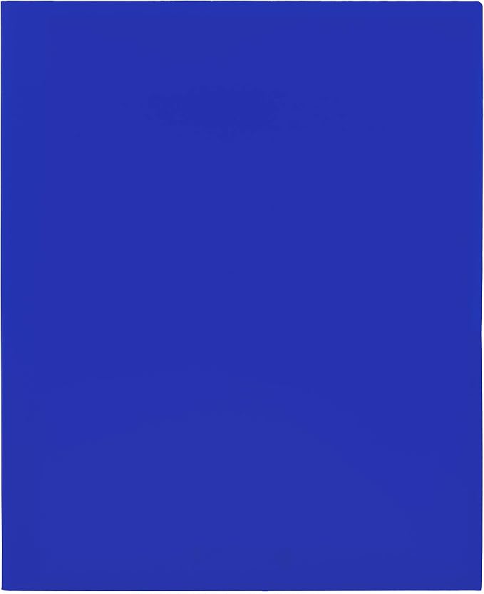Mintra Office Poly Pocket Folders (Blue, 8pk)