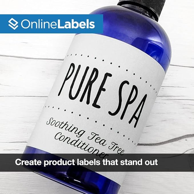 4 x 2.5 Rectangle Labels - Pack of 4,000 Labels, 500 Sheets - Inkjet/Laser Printer - Online Labels