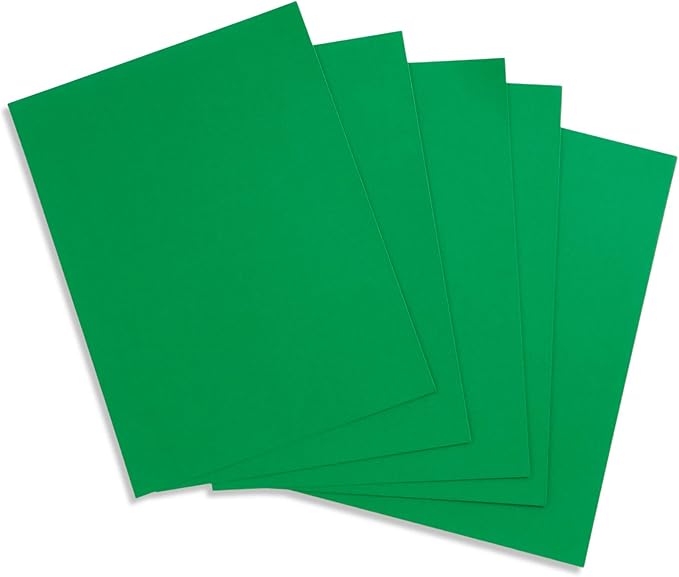 Blue Summit Supplies Bright Bold Poster Board, 9 x 12 Inch Small Size, 50 Pack, Assorted Colors, For Classroom Use, School Projects, or Craft Projects, Bulk Poster Board