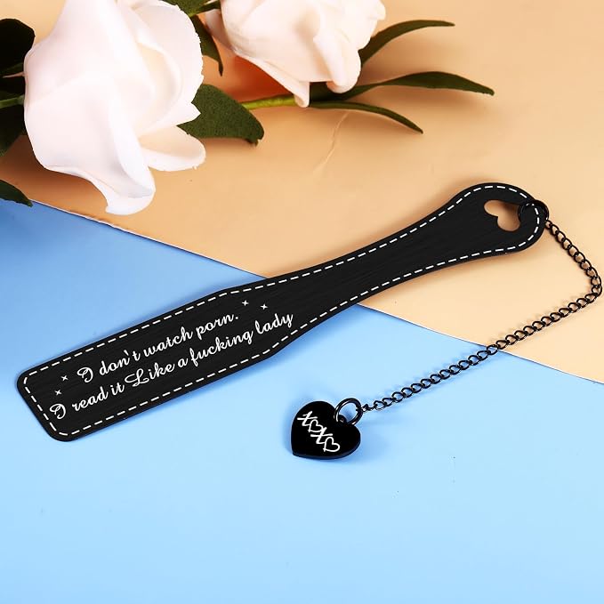 i Dont Watch Por n i Read it Book Lovers Gifts Dark Romance Bookmark for Reading Women Funny Christmas Birthday Gifts Spicy Bookmark for Adults Friends Book Accessories
