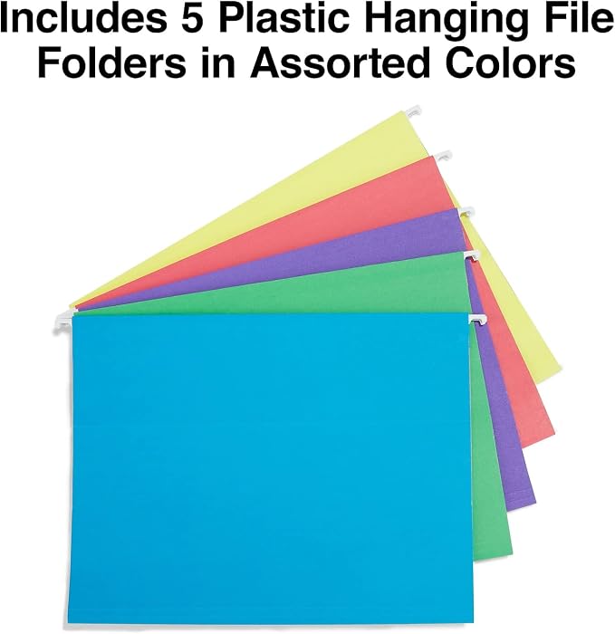 Staples File Caddy with File Folders