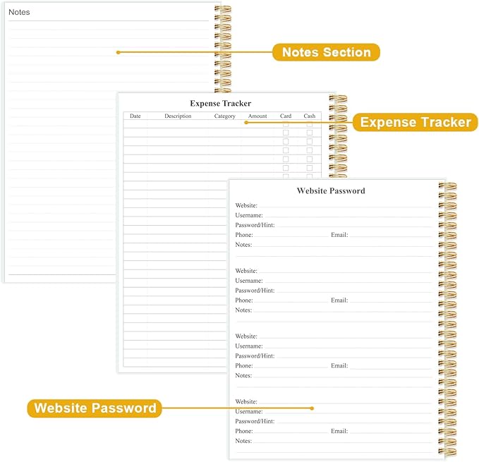 Monthly Planner 2026-2027 - Monthly Calendar from March 2026 to December 2027, 2026 Planner with Inner Pocket, Elastic Band, 8.5" x 11", Crushed Flower