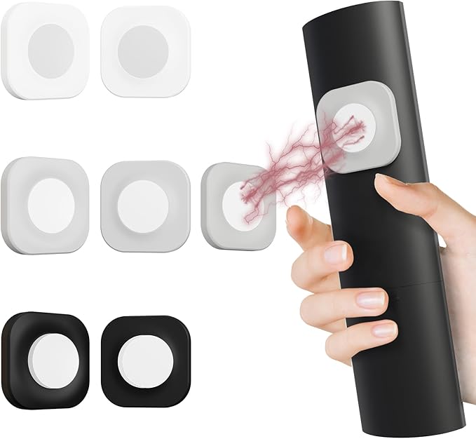 Magnetic Remote Control Holder Wall Mount Self-Adhesive, 6 Pack Upgraded Silicone Remote Organizer Storage Wall Holder for Home Office TV, Fan and Air Conditioner Remote Control 3 Colors