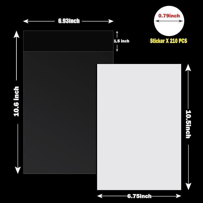 100ct Current Comic Book Bags and Boards-Reusable Boards,Bags 4.7 Mil Acid-Free Crystal Clear，100 Comic Book Sleeves and 100 Thick Comic Book Boards，Archival Quality，Applicable to Most Comic Books