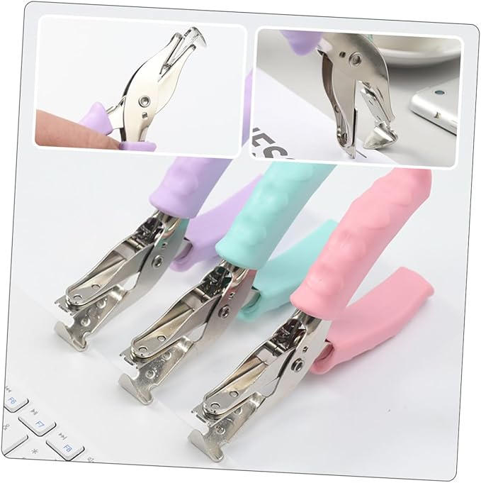 VILLCASE 2Pcs Labor-Saving Staple Puller Remover Tools with Ergonomic Grip for Office and Home Use Compact and Lightweight Staple Removing Accessories Random Color Random Color