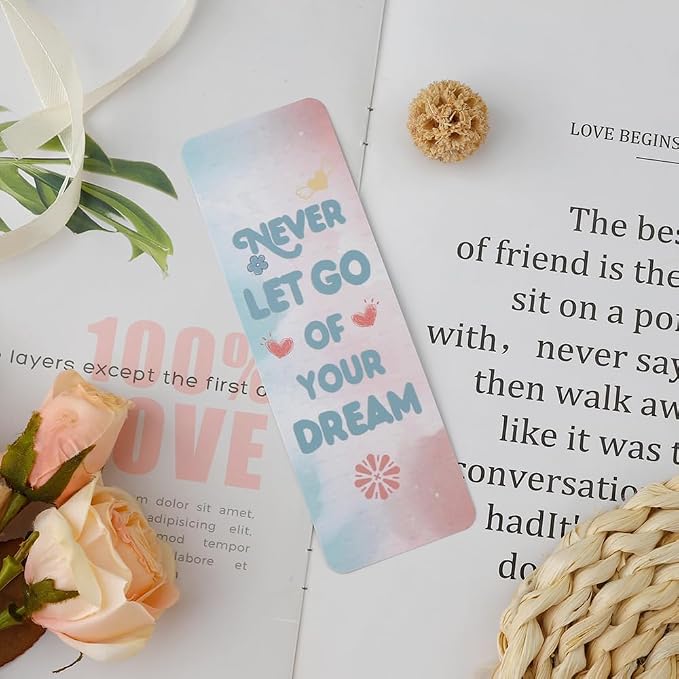 120 PCS Bookmarks for Kids Women Men, Book Markers for Reading, Teacher Bookmark, Inspirational Paper Book Marker