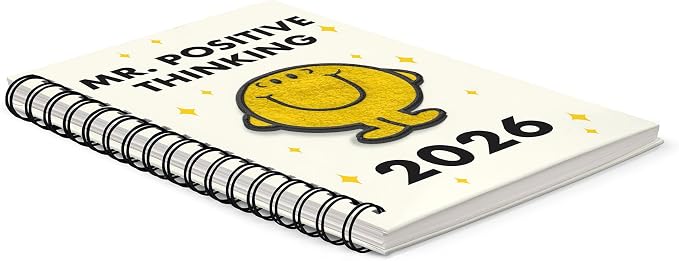 Orange Circle Studio 2026 Planner Mr. Positive Thinking 8.78" x 6.6"