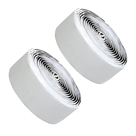 Milisten 2rolls Hook and Loop Tape Strip for Guitar Pedal Board Strong Adhesive Double Sided Tape
