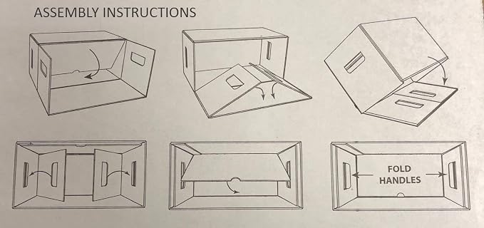Max Protection Comic Book Storage Boxes - Pack of 4 - Short Cardboard for 150-175 Comic Books - Double Thickness Design - Premium Stackable Book Box for Silver Age & Modern Comics