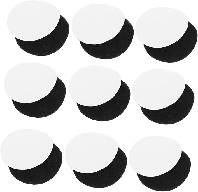 Hemobllo 20pairs Sticky Hook and Loop Adhesive Dots Fasteners for Tablecloth Carpet Bed Fixation