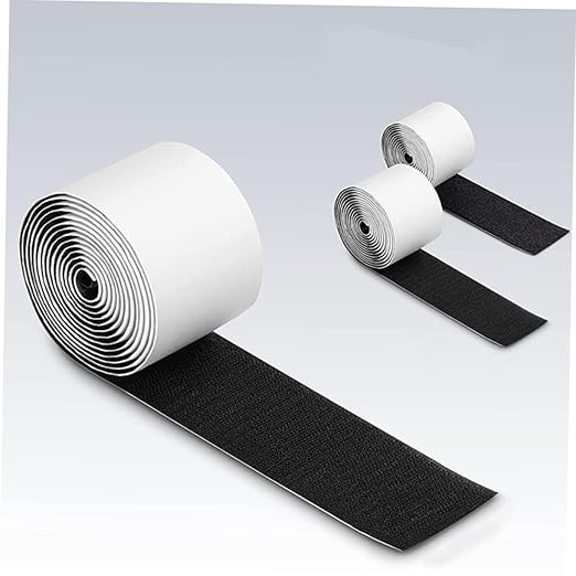 YARNOW 2-Piece Guitar Pedal Mounting Tape Hook and Loop Pedalboard Strips for Electric Guitar Effects Heavy Duty Non-Slip Adhesive Tape for Pedal Board Setup