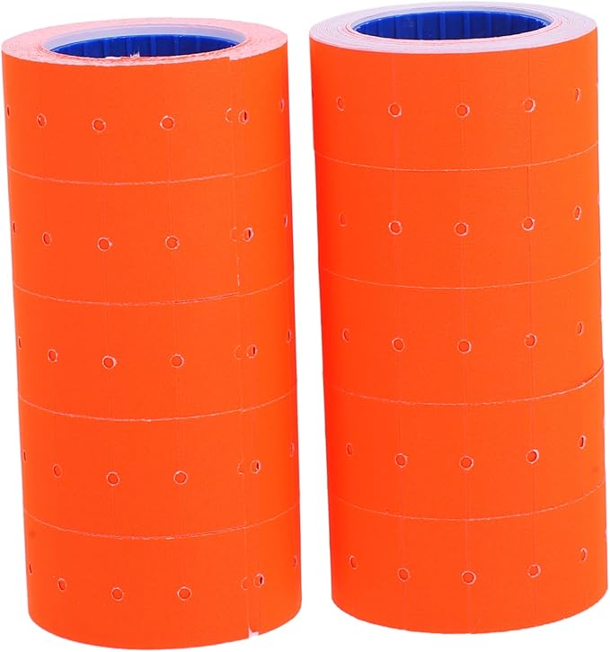 10 Rolls Price Tag Stickers Colored Price Tag Printing Labels Adhesive Pricing Labels Paper for Shop Retail Compatible with Mx Easy Integration and Organization