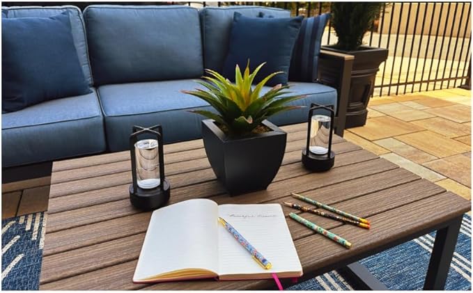 Channie's Beautiful Floral Rollerball Pen - Smooth Writing & Perfect for Home Office, Pen for Handwriting, Great Gift Idea for Teachers, Graduation Coworkers - Light Blue