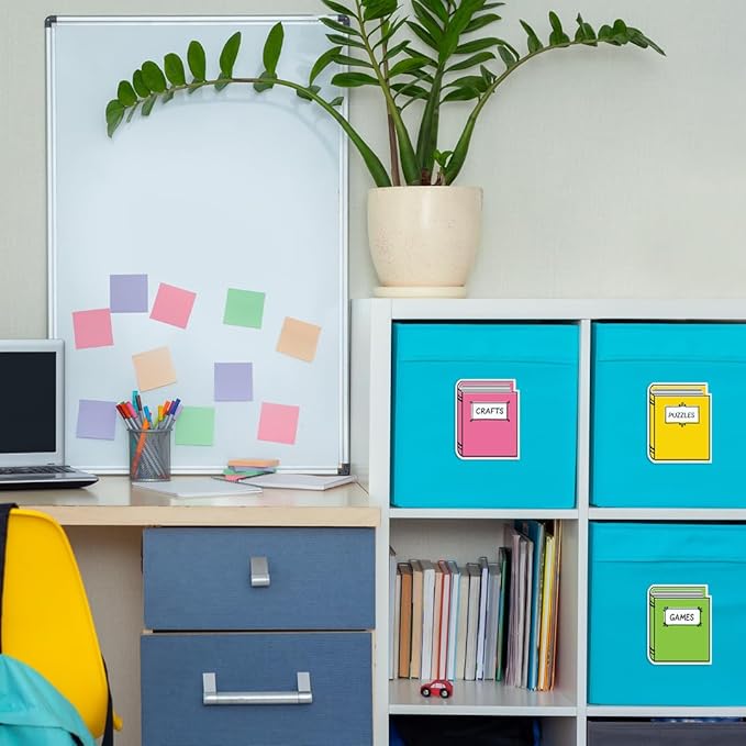 CTP Core Decor Doodle Books 6" Designer Cut-Outs Top Classroom Decorating Accents (Creative Teaching Press 10930)