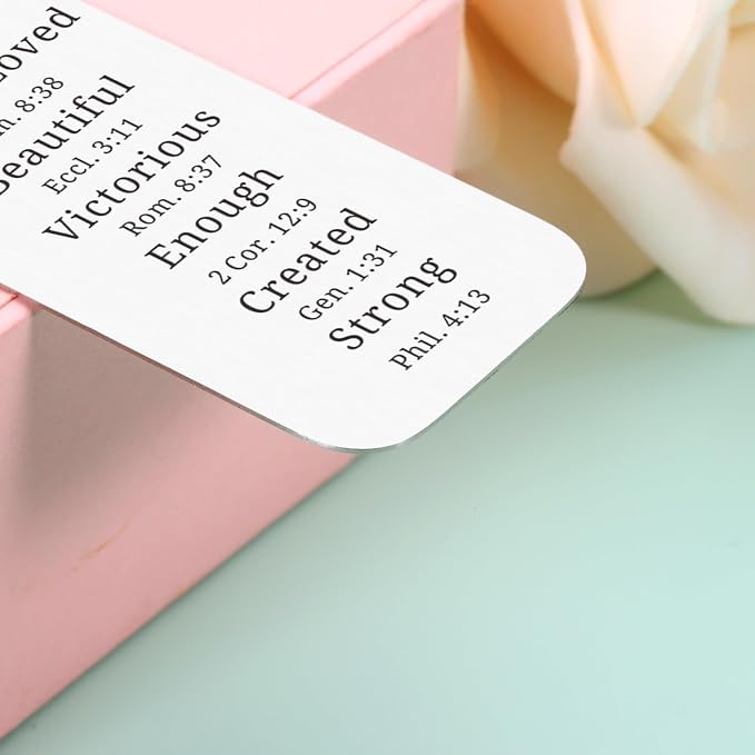 Christian Gifts for Women Friends - Friendship Gifts for Women Mothers Day Graduation Gift for Best Friend Birthday Gift for Girls Christian Bookmarks for Her Besties Bible Verse Bookmark