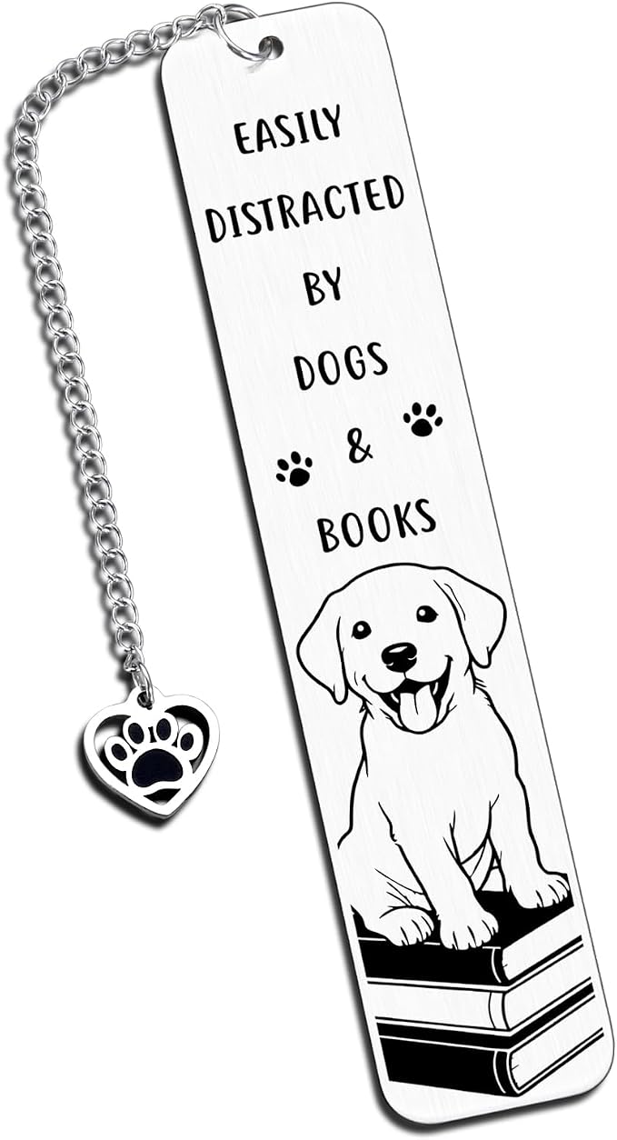 Labrador Retriever Gifts, Dog Lovers Gifts for Women Dog Lovers, Dog Gifts for Owners Men Women, Funny Bookmarks for Womens Men Stocking Stuffers for Christmas Dog Lovers Dog Mom Gifts for Women