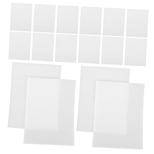 12pairs Self-Adhesive Hook and Strips for Easy Carpet Fixing and Home Organization Heavy Duty Adhesive Tape for Crafting Picture Hanging and More White Total