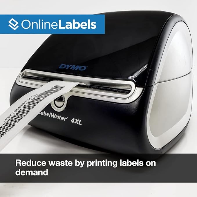 1.1 x 3.5 Labels Compatible with DYMO Printers - 350 Labels Per Roll, 12 Rolls Totaling 4,200 Labels - Same As DYMO 30252 - Online Labels