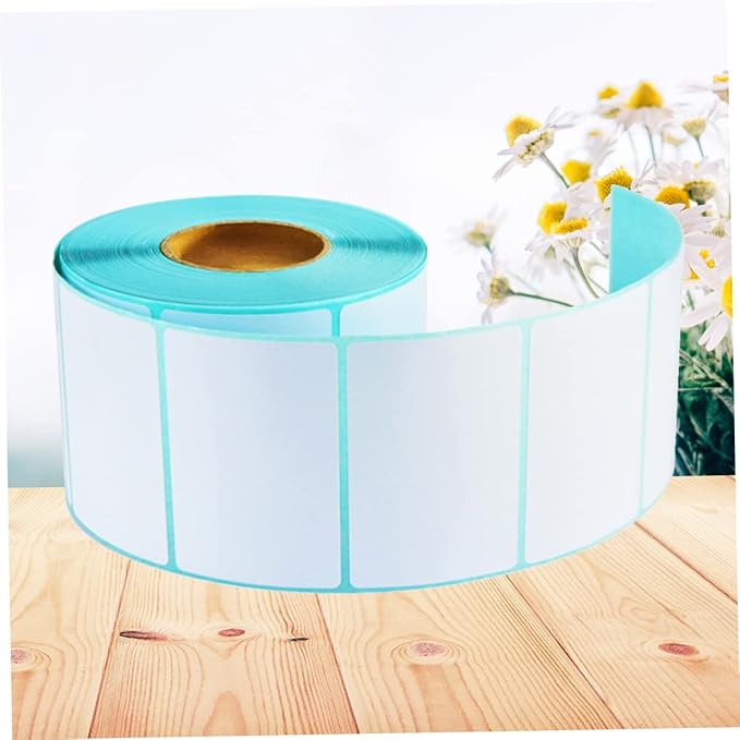 Gadpiparty 4 Rolls Thermal Transfer Labels Self Adhesive Sticker Labels for Printer Mailing Shipping Address File Folder Office Sticker Marker