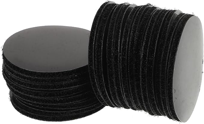 Cabilock Hook and Loop Adhesive Carpet Tape for Car Floor Mats 20 Pairs Double Sided Sticky Fasteners for Rug Non-Slip Mounting Solution for SUV and Trucks