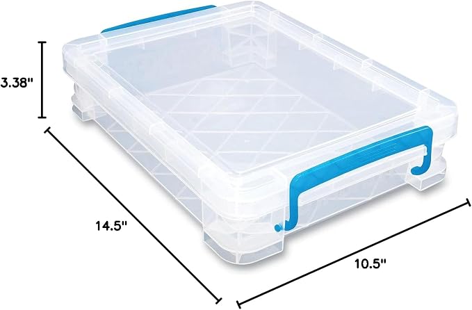 AVT394449 - BOX,DOCUMENT,CLR/BK,HNDL