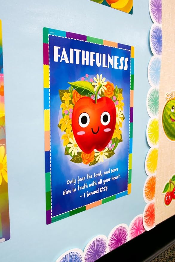 Teacher Created Resources Fruit of the Spirit Educational Poster Pack (TCR7071)