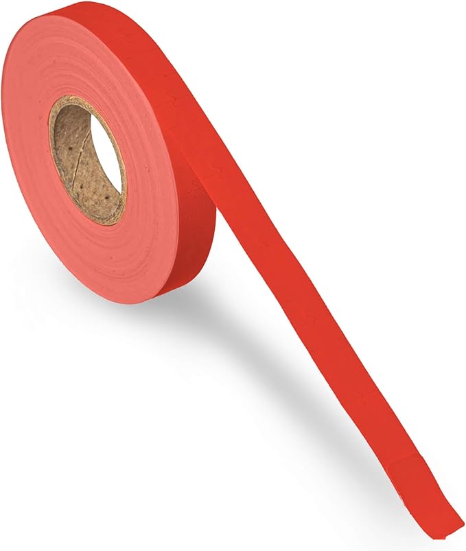 Red Pricing Labels for Monarch Price Labeler 1 Sleeve,16 Rolls