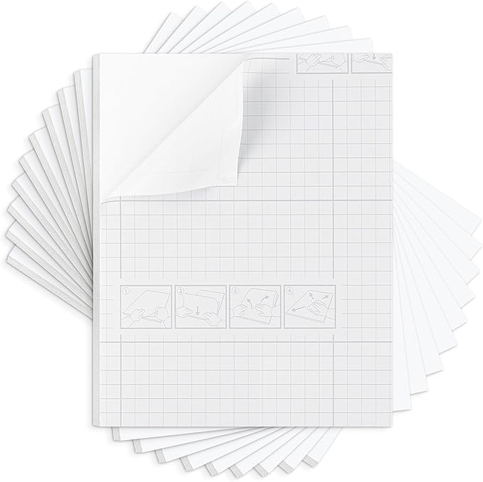 Mat Board Center, Pack of 10, 8X10 Self Adhesive Foam Board for Picture and Poster Mounting, Lightweight White Color Foam Board for Crafts, Artworks, 3/16 Inches Thick