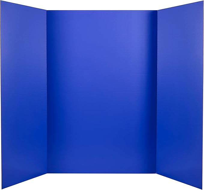 Pacon Corrugated Presentation Board, 48-Inchx36-Inch, Assorted 4 Colors (37654)