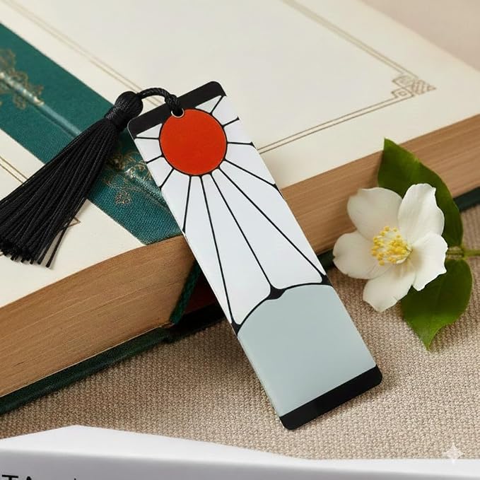 Anime Demon Tanjiro Bookmarks, Slayer Hashira Sword Bookmark for Readers, Students, Anime Fans, Book Lovers,Reading Accessories (1PC Hashira)
