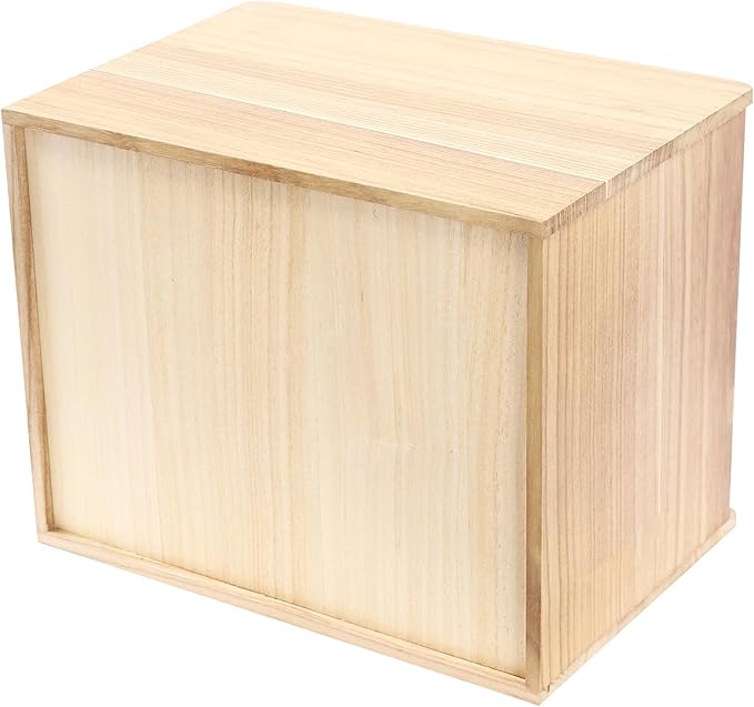 Lockable Desk Organizer Wooden Desktop Drawers Office Flat Files Storage Box Locking Countertop Storage Cabinet (Wood Color + White, 3-Tier)