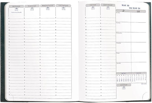Exacompta 2027 Refill For Visual Planner - Time Management Appointment Organizer
